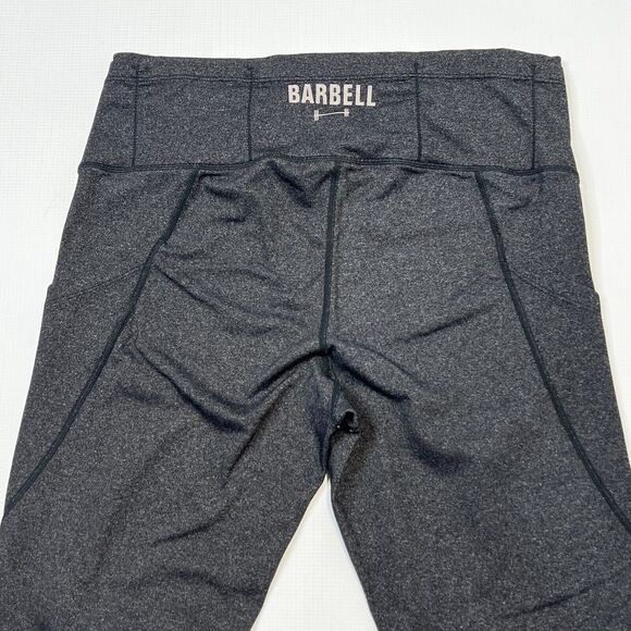 Barbell Apparel Adore Pocket Leggings Size Medium Black Heathered Lifting Gym - Picture 9 of 10